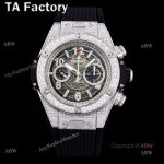 Best Replica Hublot Big Bang Unico 45mm Full Diamonds Automatic Watch For Men 